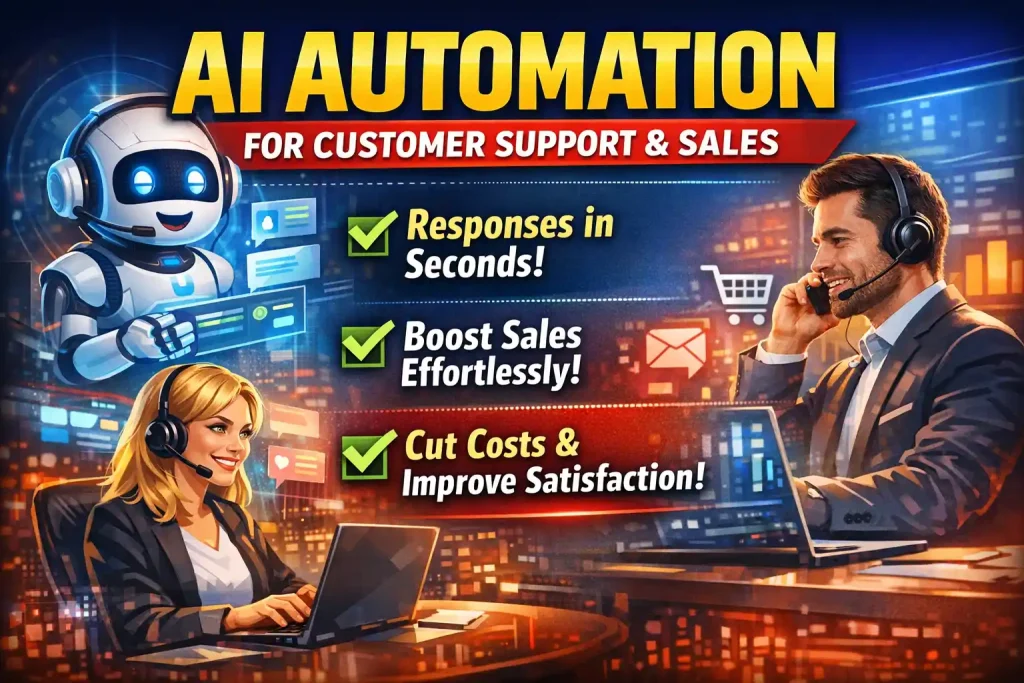 AI Automation for Customer Support and Sales