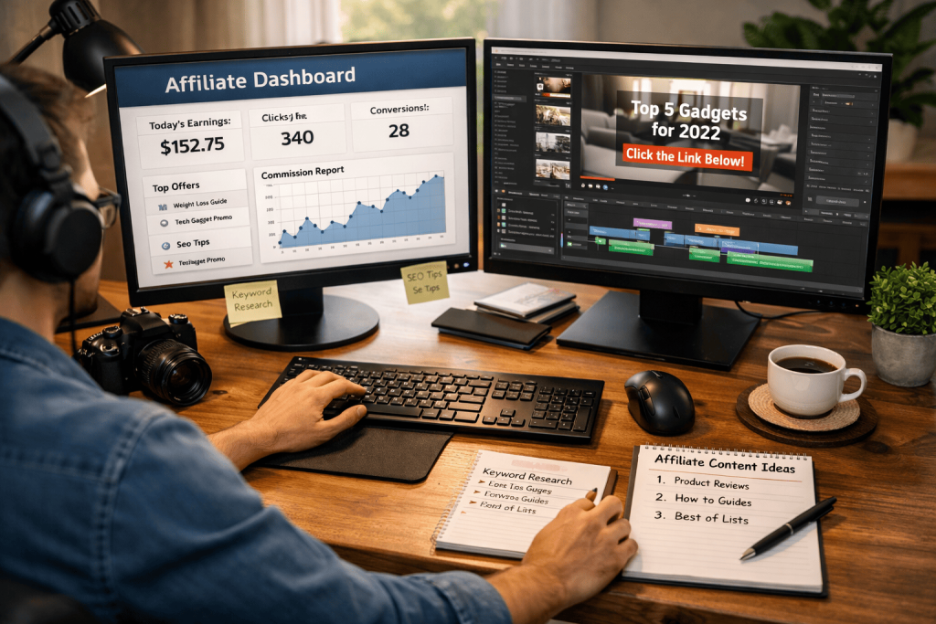 Affiliate Marketing How to Earn Commissions by Recommending Products