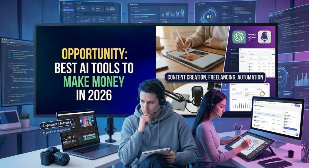 Best AI Tools to Make Money in 2026: The Ultimate Guide