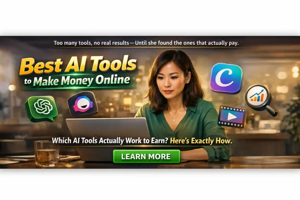 Best AI Tools to Make Money Online The definitive breakdown of which tools actually work — and exactly how to use them to earn