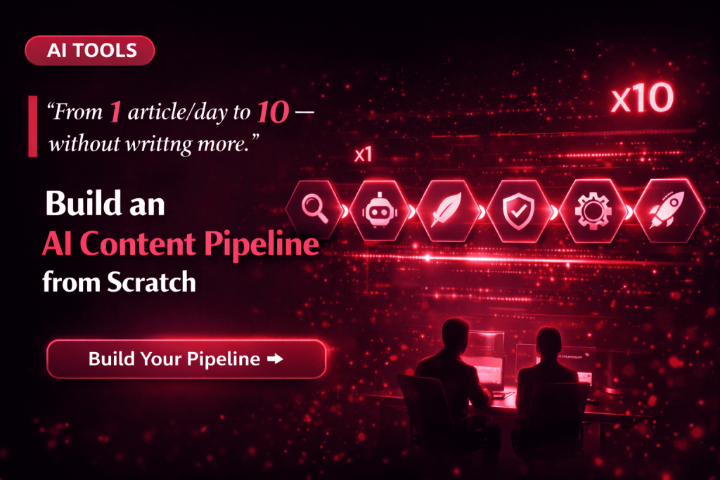 How to Build an AI Content Pipeline from Scratch: The Step-by-Step System for Scalable Output