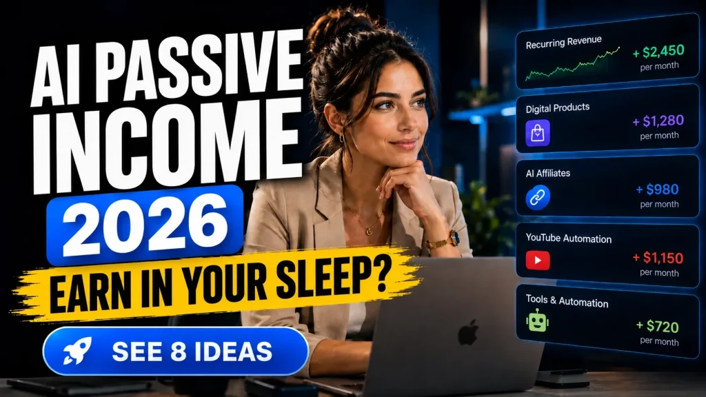 AI Passive Income: 8 Ways to Earn While You Sleep in 2026
