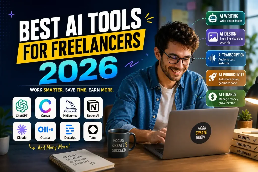 Best AI Tools for Freelancers in 2026: Save 10 Hours a Week